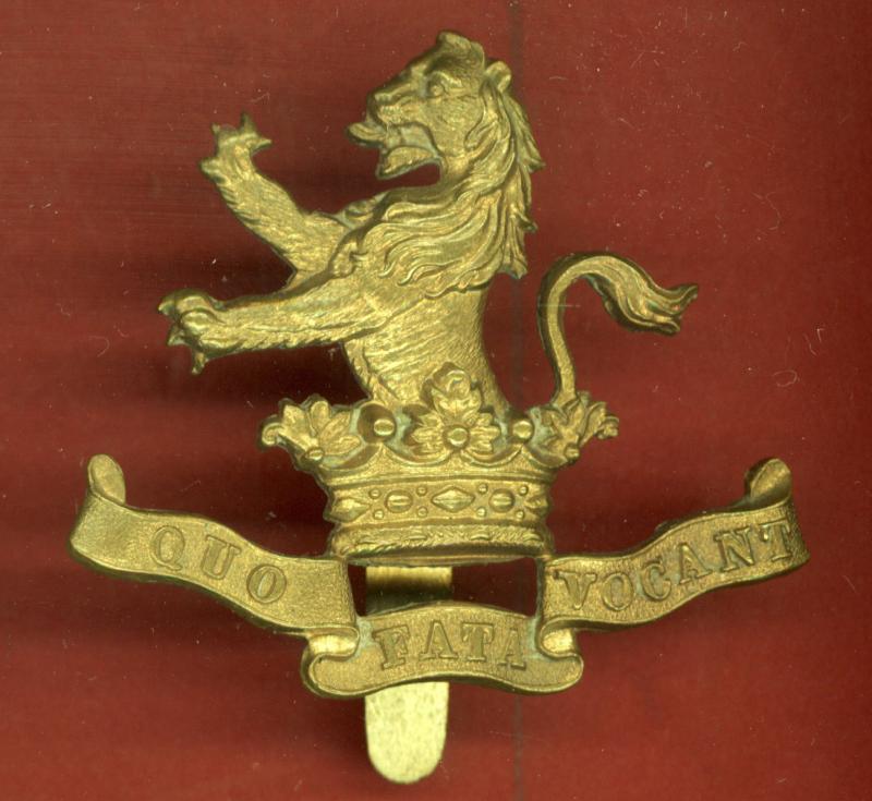 7th Princess Royal's Dragoon Guards WW1 OR's cap badge