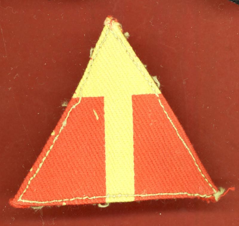 17th Infantry Brigade WW2 cloth formation sign