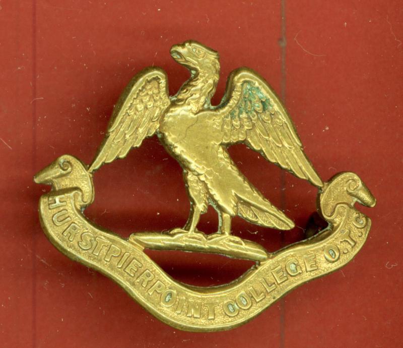 Hurstpierpoint College O.T.C. cap badge