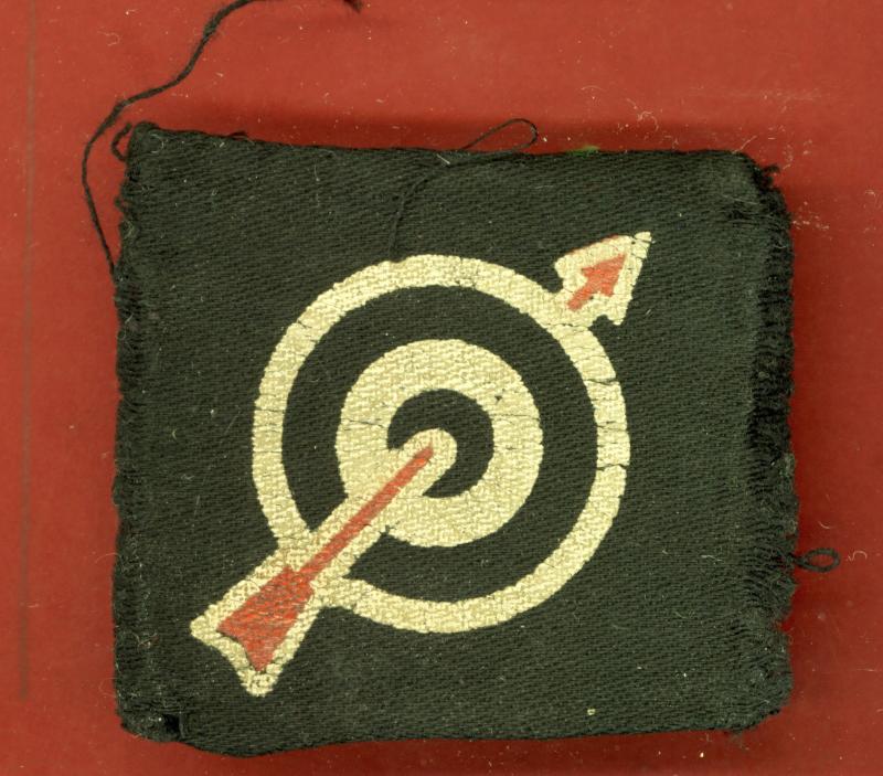 6th Anti Aircraft Division WW2 cloth formation sign