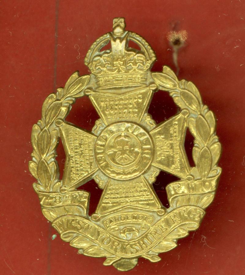 7th/8th Bn. P.W.O. West Yorkshire Regt (Leeds Rifles) OR's cap badge