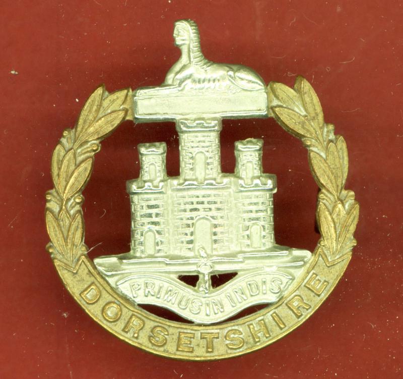 4th Battn. The Dorset Regiment. WW1 OR's cap badge