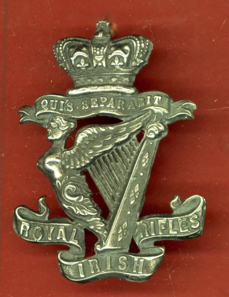 Royal Irish Rifles Victorian Officer's glengarry badge