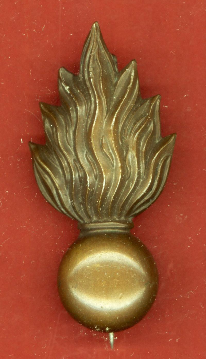 Royal Marines Engineers Officer's OSD forage cap badge