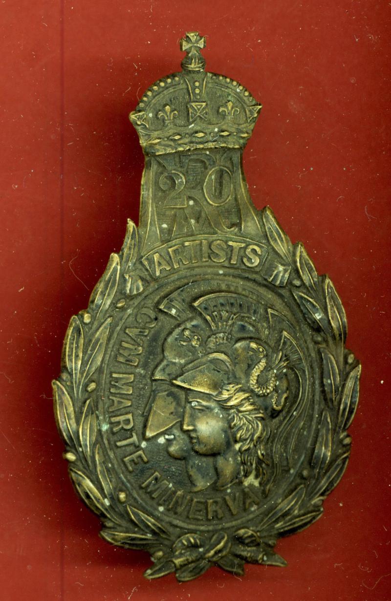 20th Middlesex Rifle Volunteers Victorian shoulder belt plate