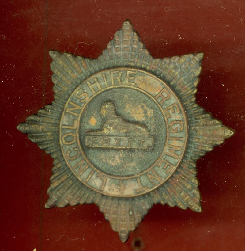 The Lincolnshire Regiment WW1 Officer's OSD cap badge