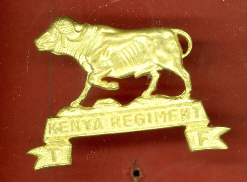 The Kenya Regiment T.F. cap badge