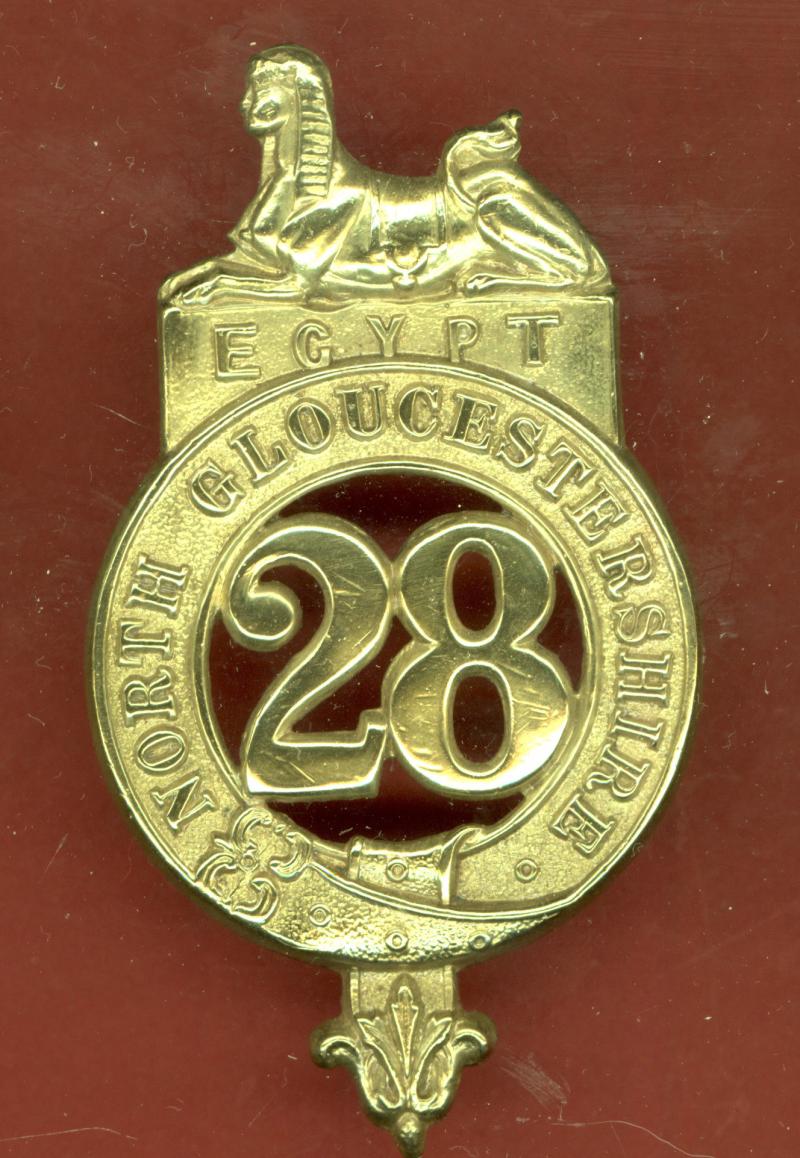 28th North Gloucestershire Regiment of Foot Victorian OR's glengarry badge