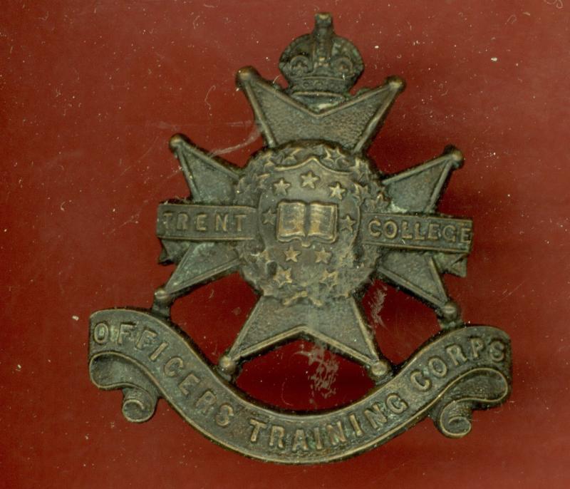 Trent College OTC cap badge