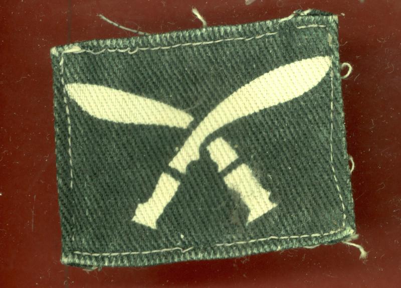 43rd Indian Lorried Infantry Brigade WW2 formation sign