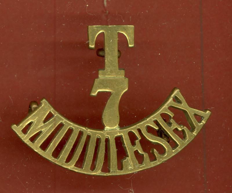 T / 7 / MIDDLESEX WW1 shoulder title