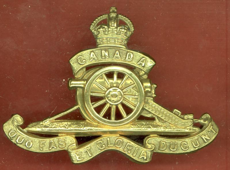 Canadian Field Artillery WW1 CEF cap badge