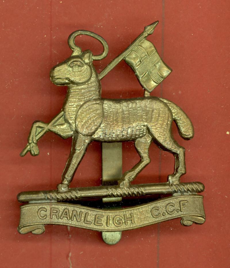 Cranleigh School C.C.F. cap badge
