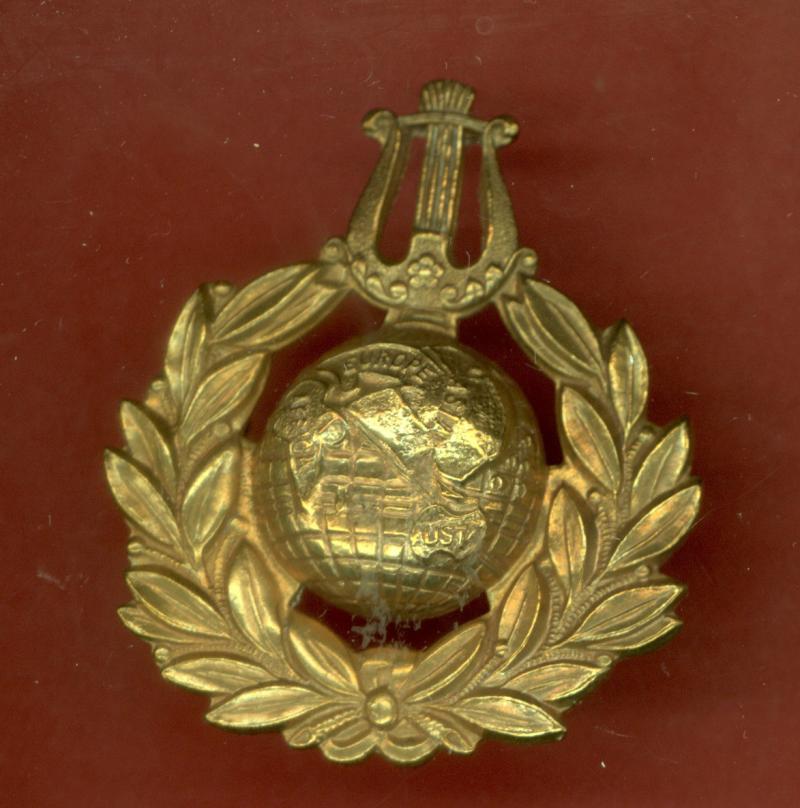 Royal Naval School of Music Bandsman cap badge