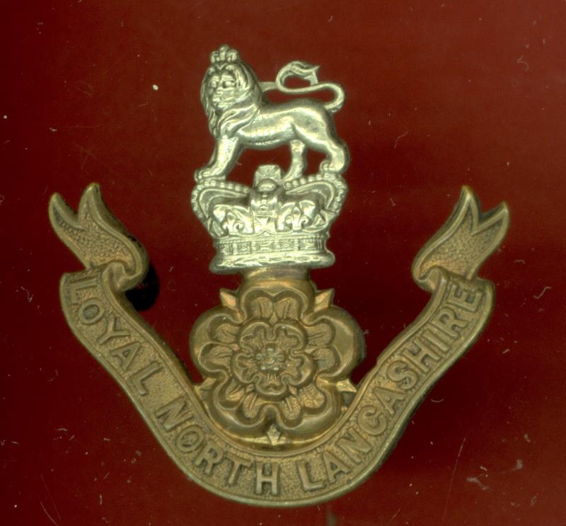 Loyal North Lancashire Regiment Victorian OR's cap badge circa 1896-1901.