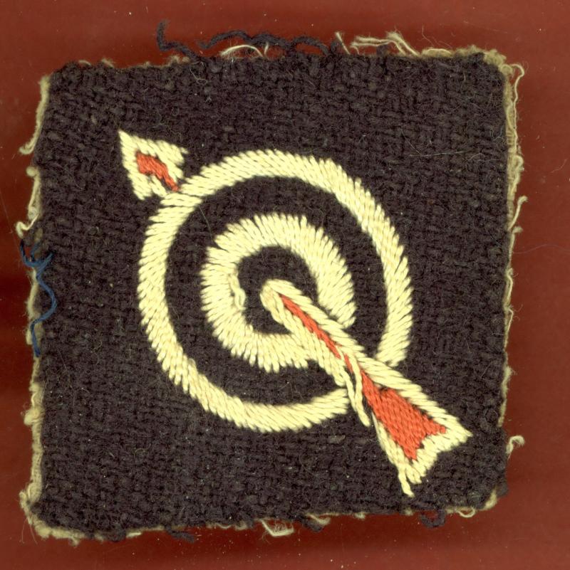 6th Anti Aircraft Division WW2 cloth formation sign