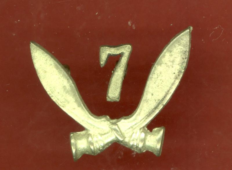 7th Gurkha Rifles head-dress badge