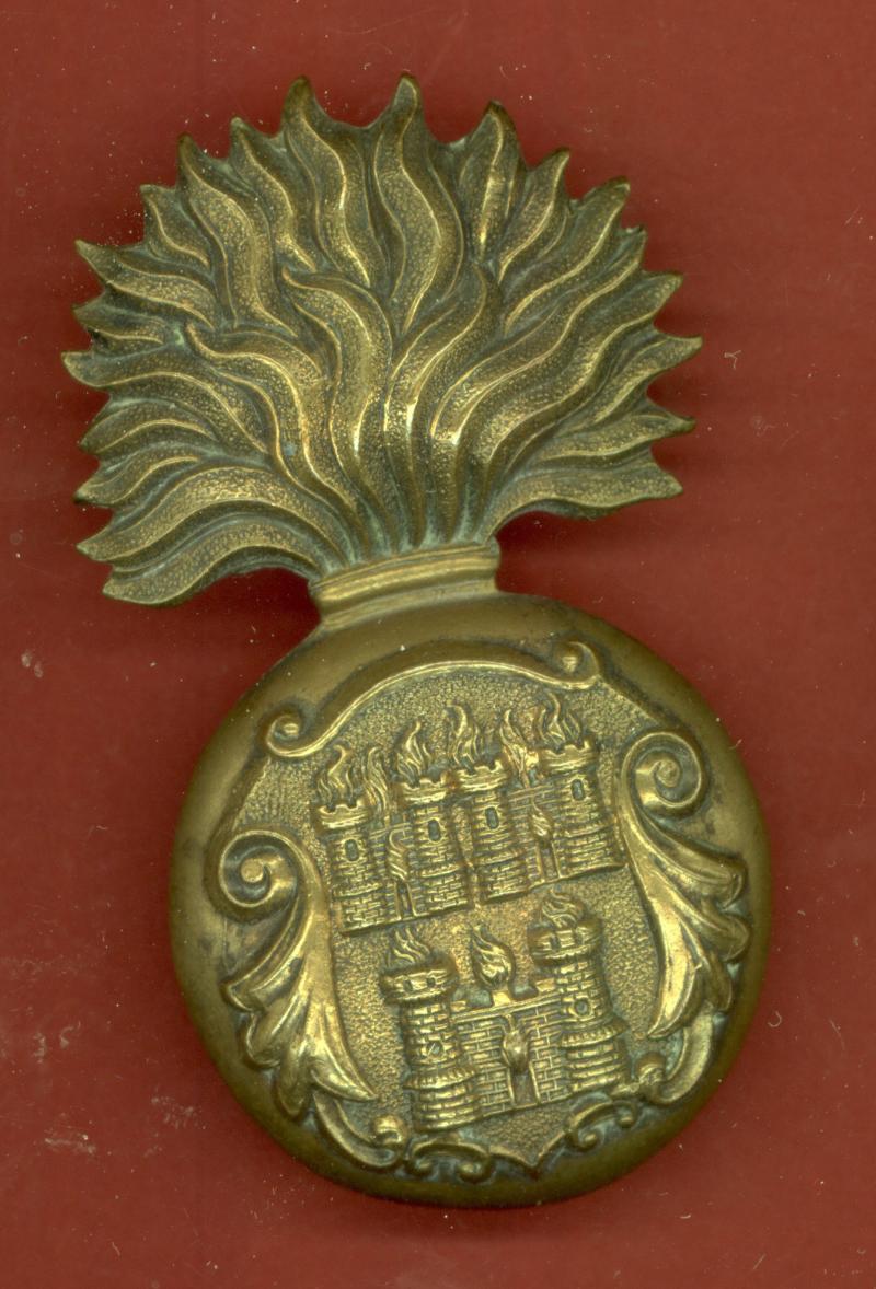 Irish. Royal Dublin Fusiliers Victorian OR’s glengarry badge