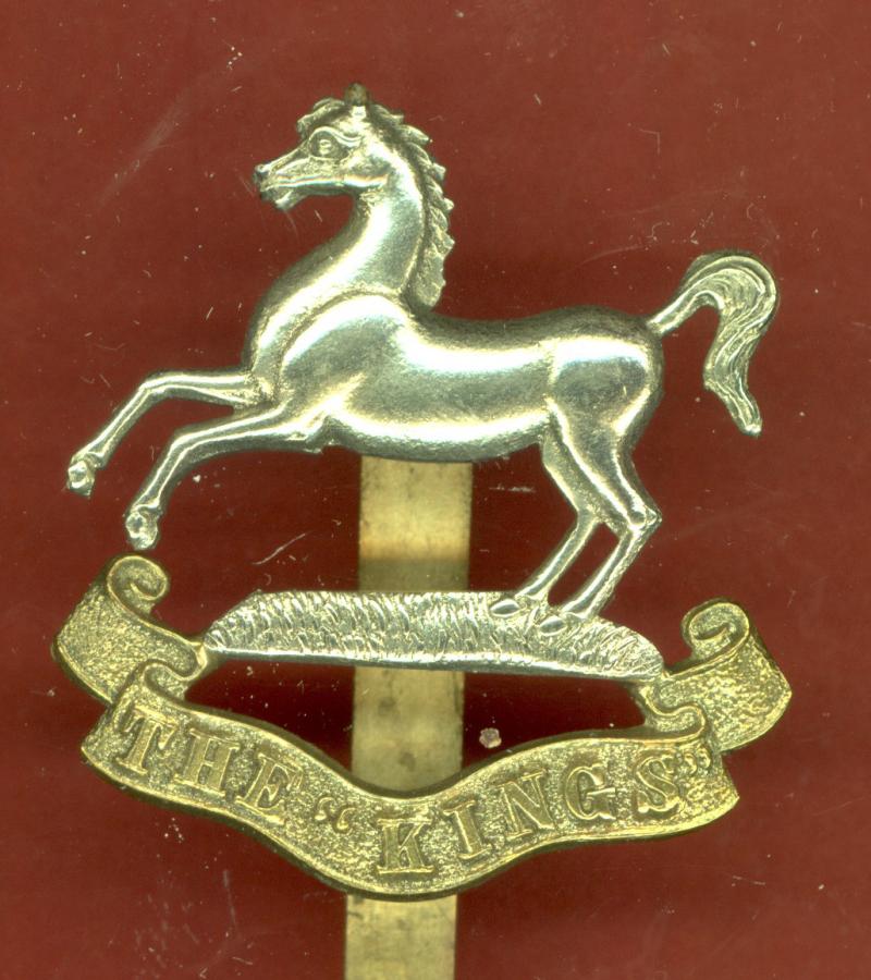 The King's Liverpool Regiment. WW1 OR's cap badge