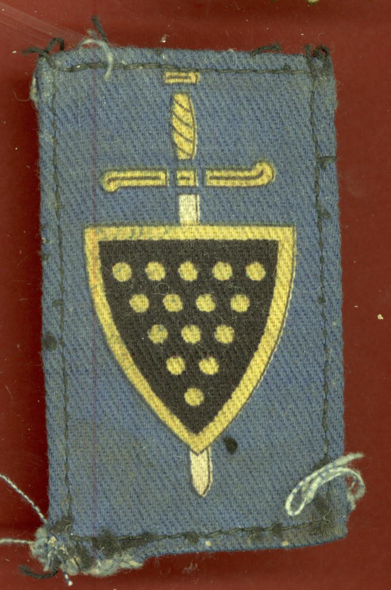 73rd Independent Infantry Brigade WW2 cloth formation sign