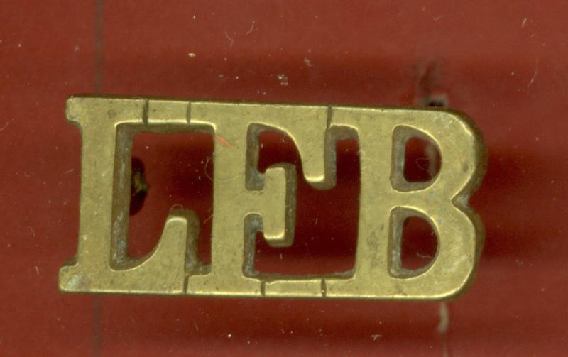 Indian Army L.F.B. shoulder title