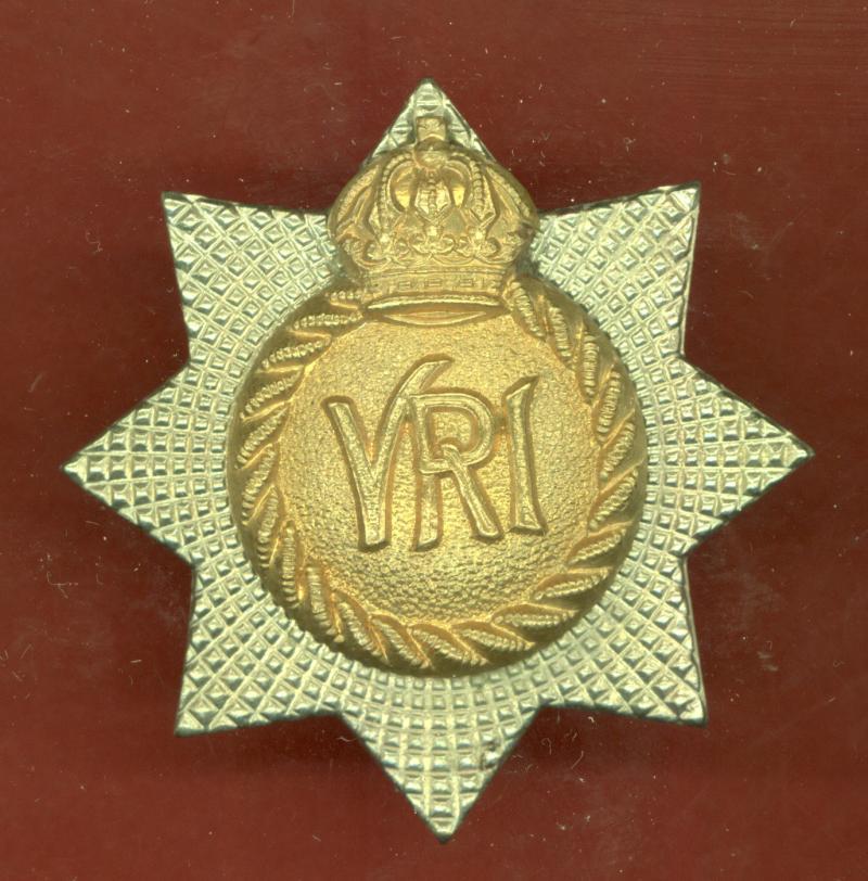 Canadian Militia Royal Canadian Regiment Victorian cap badge