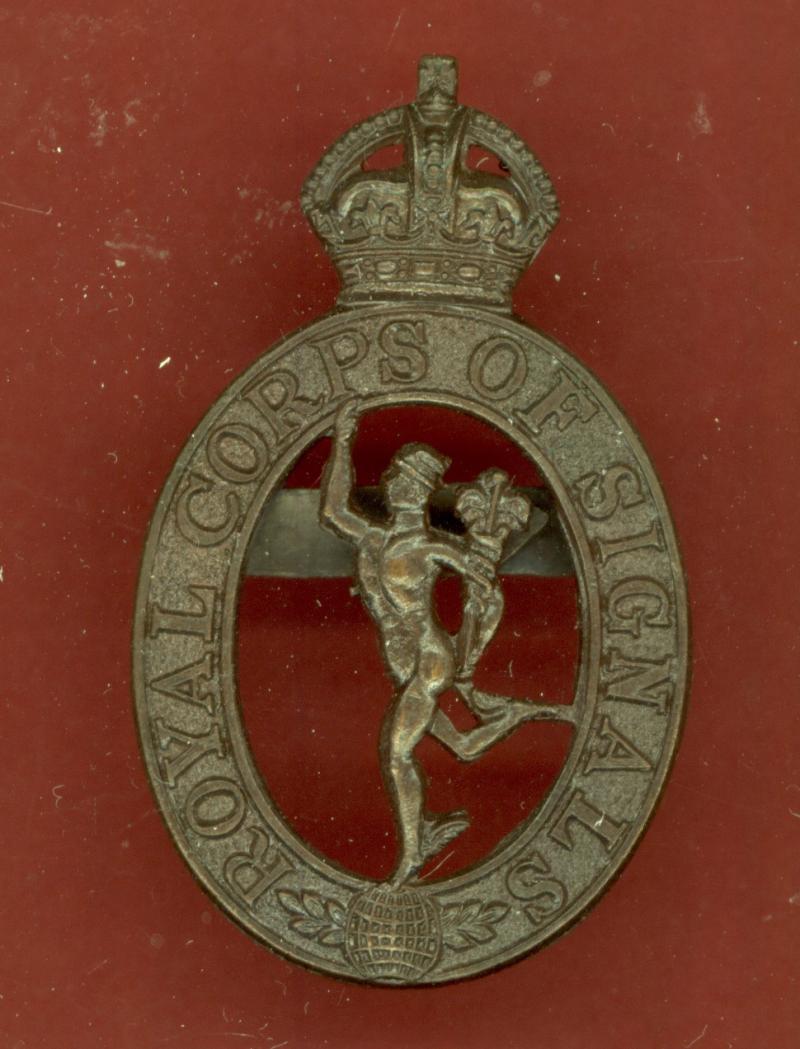 Royal Corps of Signals Officer's OSD cap badge