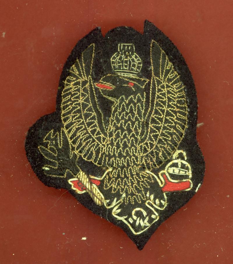 14th/20th King's Hussars bullion badge