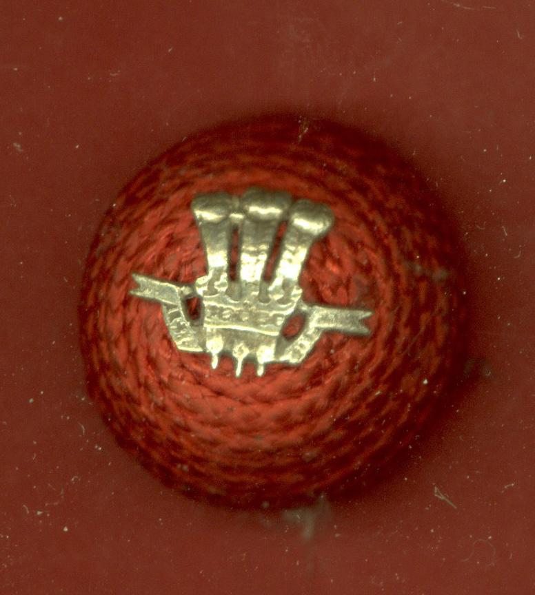 2nd Gurkha Rifles Officer's corded boss badge