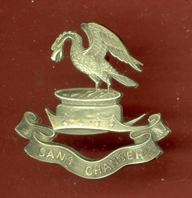 17th,18th,19th & 20th Bns. The King's Liverpool Regiment WW1 silver cap badge