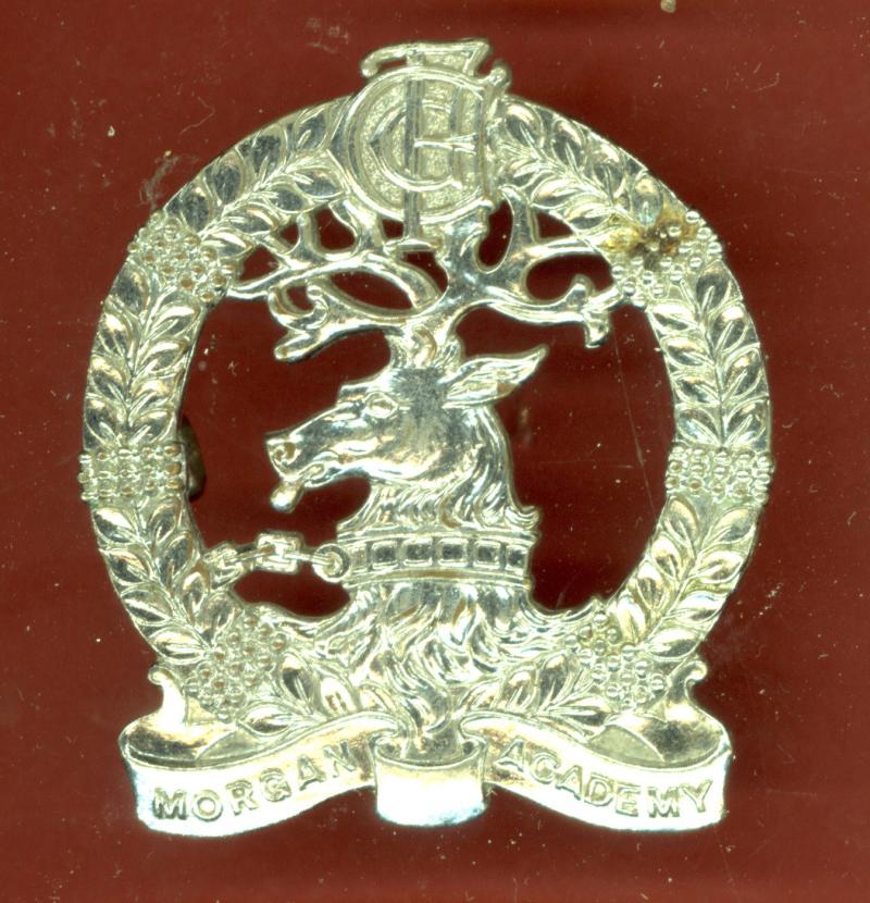 Scottish Morgan Academy Dundee C.C.F. cap badge