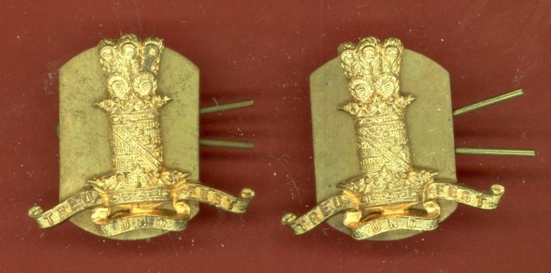 11th P.A.O. Hussars OR's collar badges