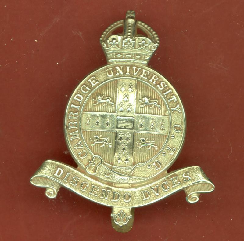 Cambridge University O.T.C. cap badge