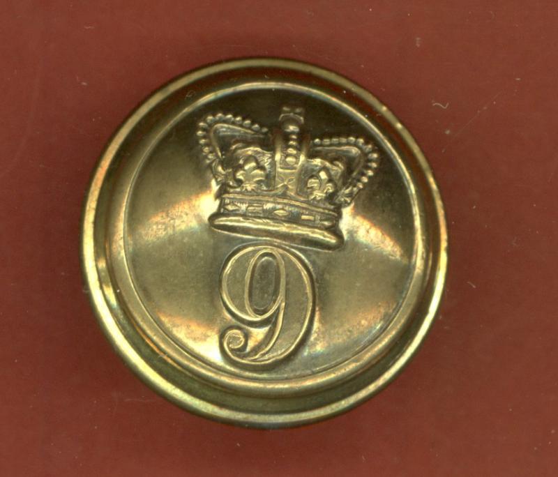 9th East Norfolk Regiment of Foot Victorian Officer's button