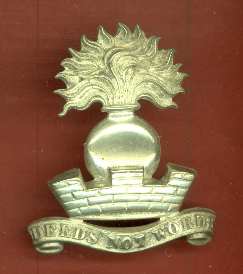 Welsh 1st Glamorgan Artillery Volunteers Victorian Officer's forage cap badge