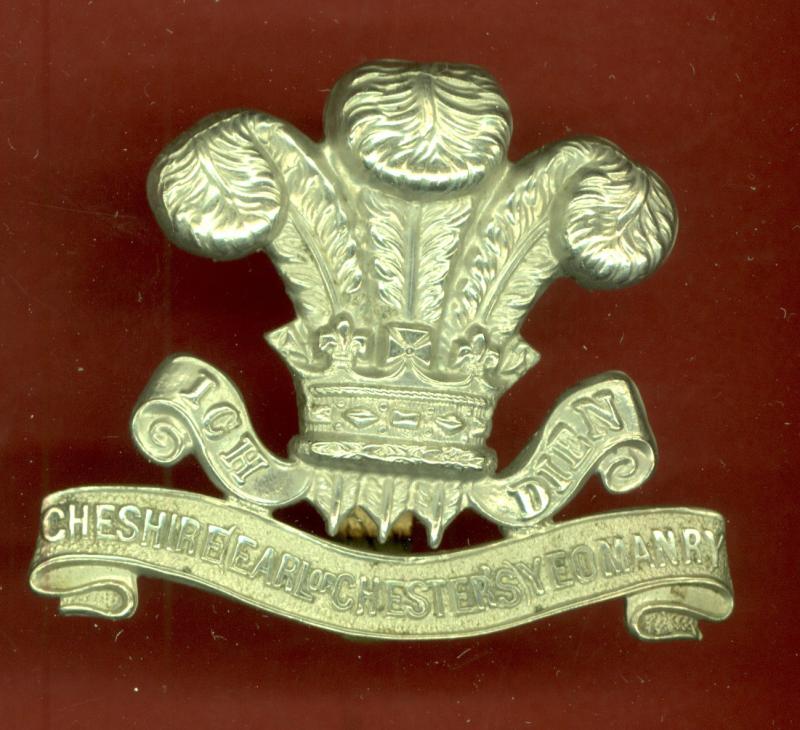 Cheshire Yeomanry Earl of Chester's cap badge