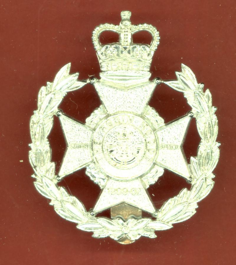 The Robin Hood Rifles EIIR OR's staybright cap badge