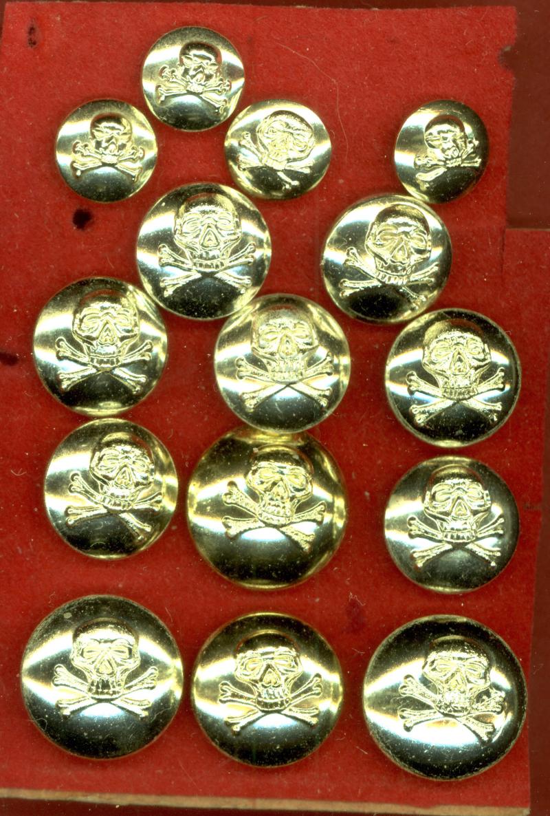 17th/21st Lancers OR's staybright buttons