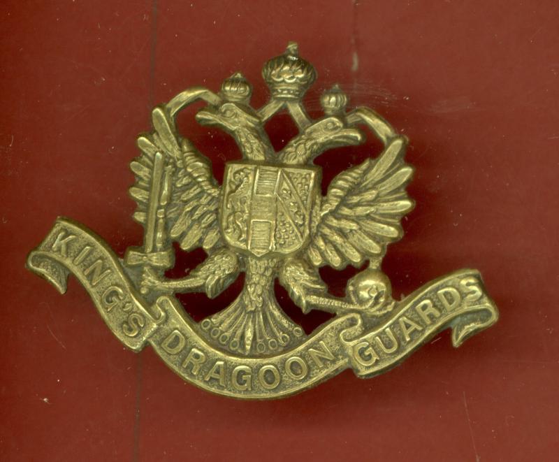 1st King's Dragoon Guards Victorian OR's cap badge