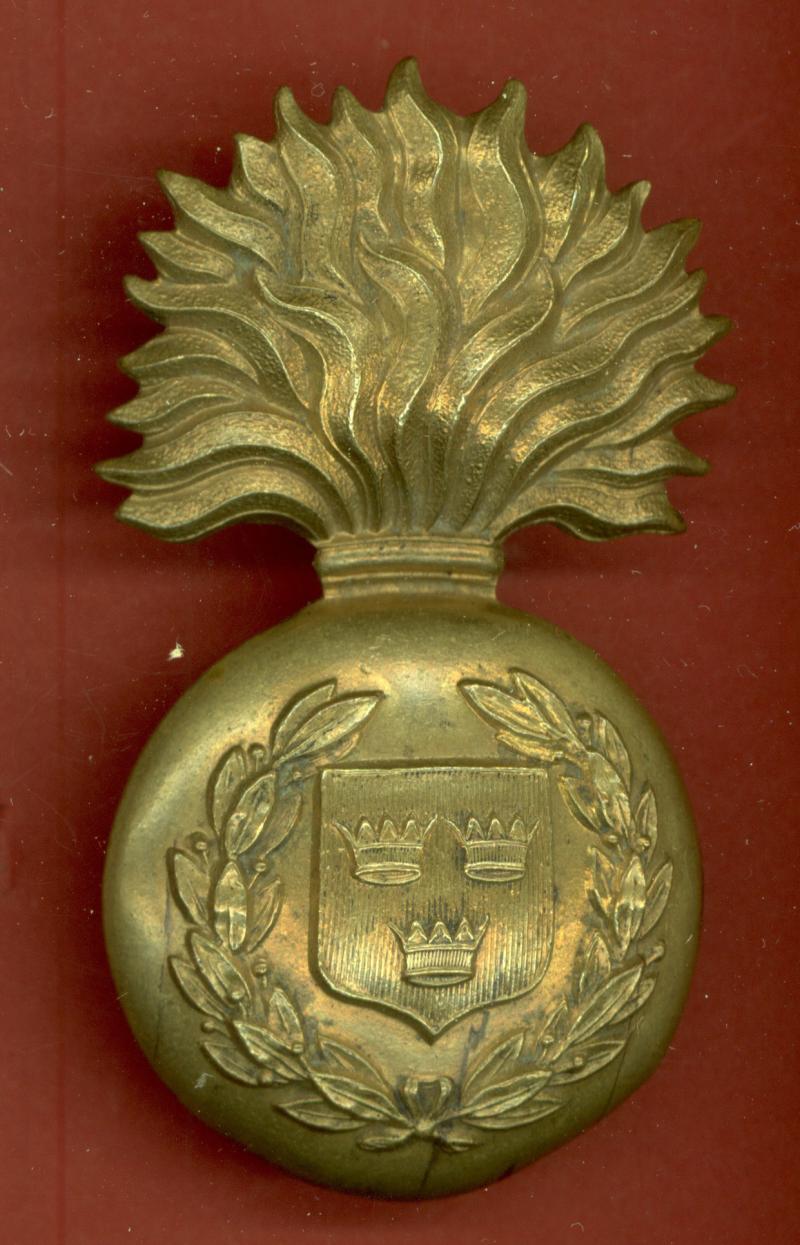 Irish Royal Munster Fusiliers Victorian OR's glengarry badge