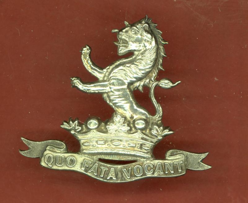 7th Princess Royal's Dragoon Guards Victorian  HM silver NCO arm badge.