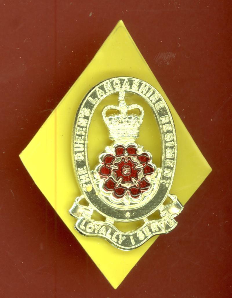 The Queen's Lancashire Regiment staybright cap badge