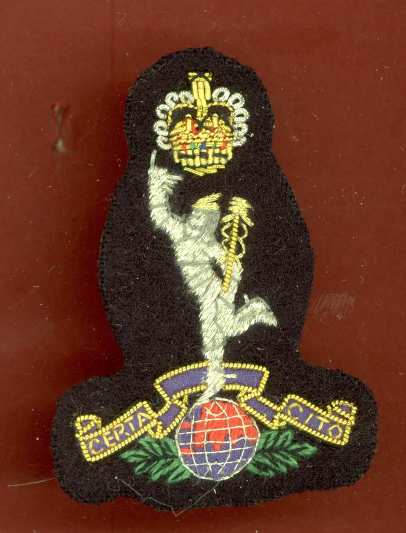 Royal Corps of Signals Officer's bullion beret badge