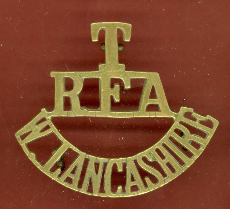 T / RFA / W.LANCASHIRE shoulder title