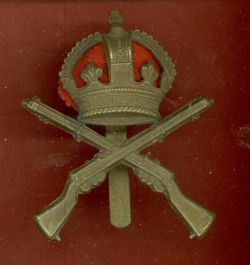 School of Musketry cap badge