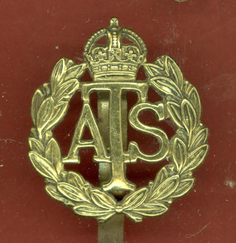 Auxiliary Territorial Service WW2 cap badge