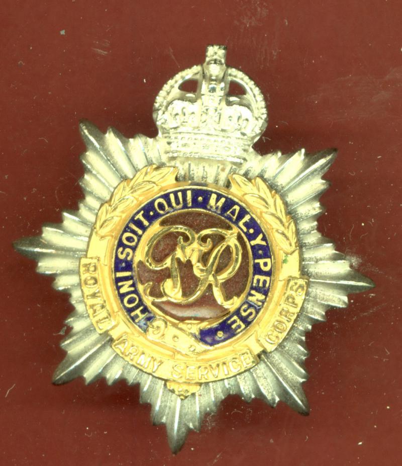 Royal Army Service Corps Officer's cap badge