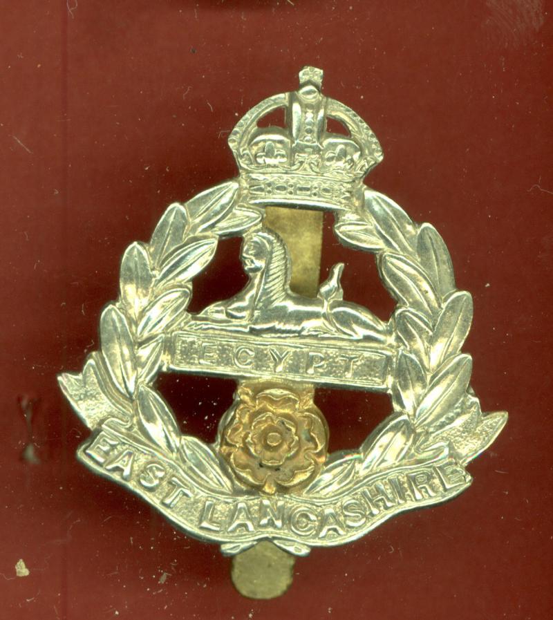 The East Lancashire Regiment  cap badge