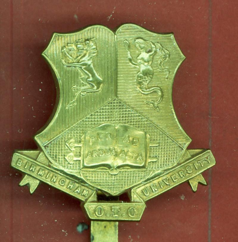 Birmingham University O.T.C. cap badge