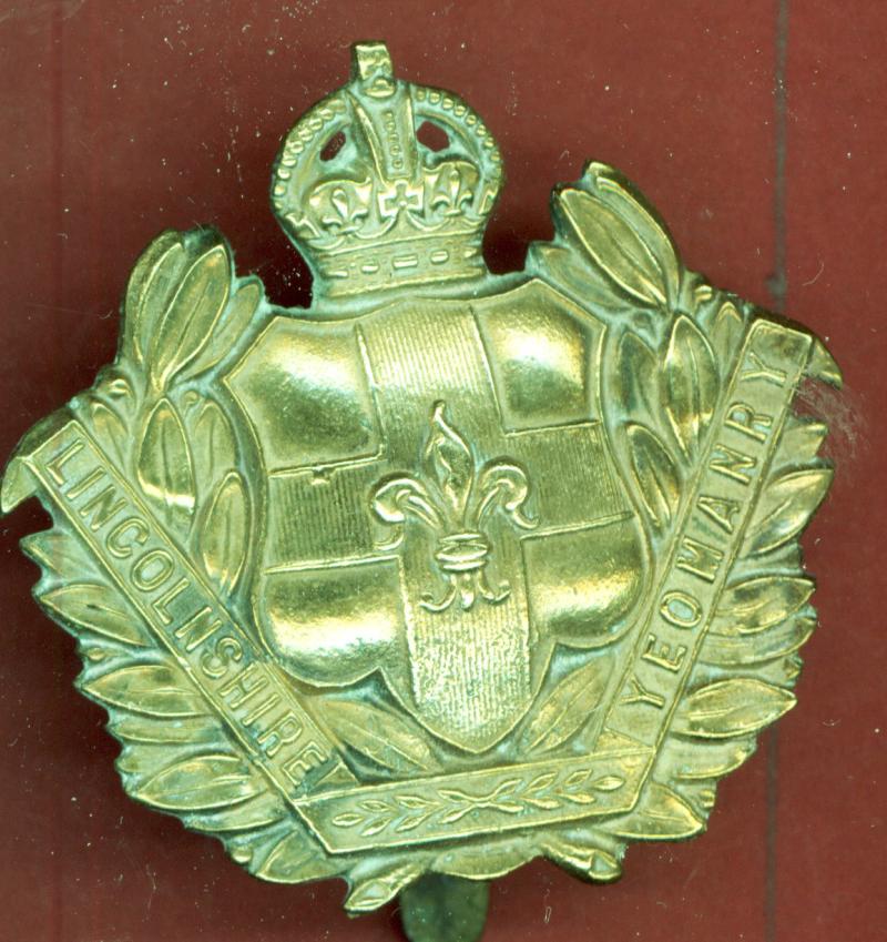 The Lincolnshire Yeomanry OR's cap badge